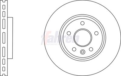 Fahren Brake Disc FBD6280
