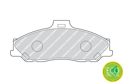 Brake Pad Set, disc brake FDB1527