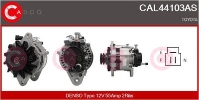 Генератор CASCO CAL44103AS для TOYOTA HILUX