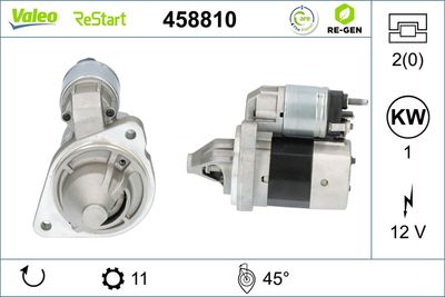 стартер VALEO 458810