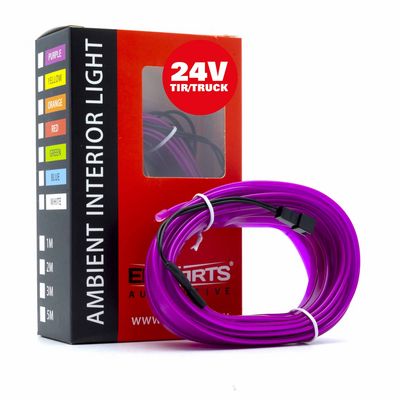 Unutarnje svjetlo Einparts Automotive EPAL5M PURPLE 24V