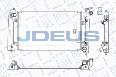 RADIATOR RACIRE MOTOR JDEUS M0280100