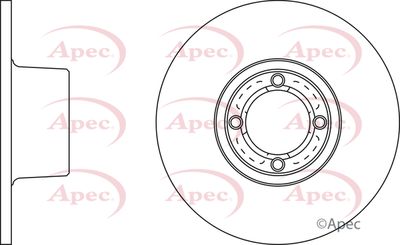 Brake Disc APEC DSK239