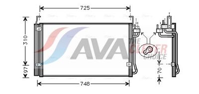 KONDENSATOR KLIMAANLAGE