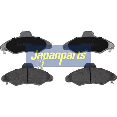 JAPANPARTS Stabdžių trinkelių rinkinys, diskinis stabdys