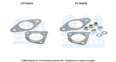 Монтажен комплект, изпускателна тръба BM Catalysts FK70482