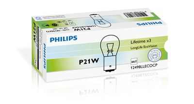 PHILIPS Glühlampe LongLife EcoVision (12498LLECOCP)