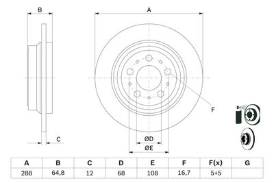 Brake Disc 0 986 478 495