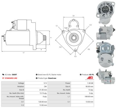 STARTER AS-PL S6097 4