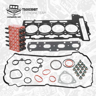 комплект гарнитури, цилиндрова глава ET ENGINETEAM TS0039BT
