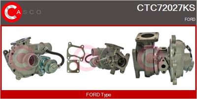 CASCO CTC72027KS Турбина  для FORD RANGER (Форд Рангер)