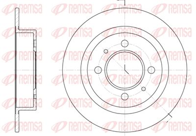 KAWE 6424 00 Тормозные диски  для NISSAN SUNNY III Hatchback (N14) 2.0 D