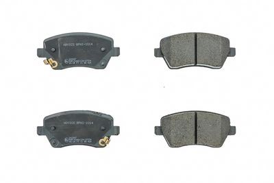 комплект спирачно феродо, дискови спирачки AISIN BPNI-1014