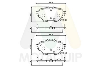 SET PLACUTE FRANA FRANA DISC