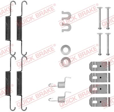 Tillbehörssats, bromsbackar, parkeringsbroms QUICK BRAKE 105-0895