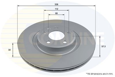 DISC FRANA COMLINE ADC2863V