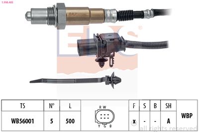 Sonda lambda EPS 1.998.405