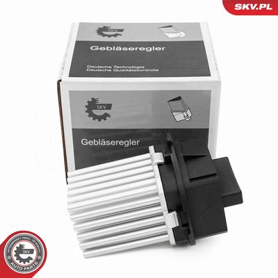 Regulace, vnitřní ventilace ESEN SKV 94SKV140