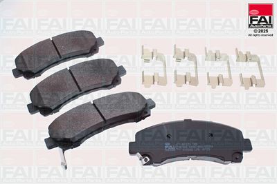 Zestaw klocków hamulcowych, hamulce tarczowe FAI AUTOPARTS BP225