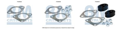 Zestaw montażowy, rura wydechowa BM CATALYSTS FK50092