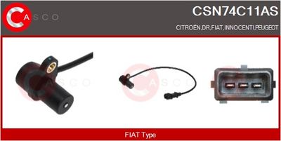 SENZOR IMPULSURI ARBORE COTIT CASCO CSN74C11AS