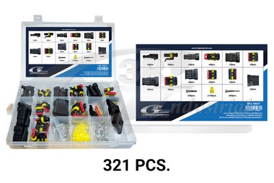 Assortiment, boîtier de connecteur AMTRA