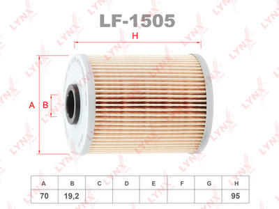 LF-1505 LYNXauto Топливный фильтр
