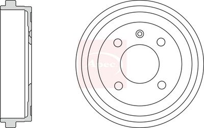 APEC Brake Drum DRM9929