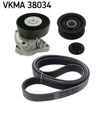 Поликлиновой ременный комплект VKMA 38034