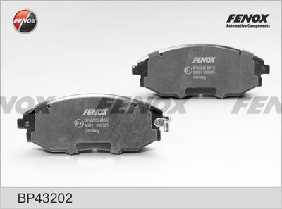 Комплект тормозных колодок, дисковый тормоз FENOX BP43202 для CHEVROLET (SGM) EPICA