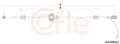 CABLU TRANSMISIE MANUALA