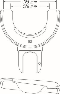 DRUCKPLATTE FEDERSPANNER HAZET 490022 4
