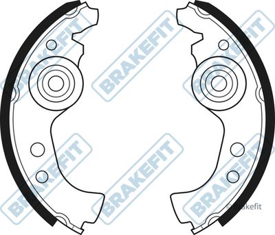 APEC Brake Shoe Set BSH1092
