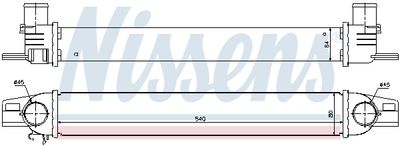 INTERCOOLER COMPRESOR NISSENS 96536 5