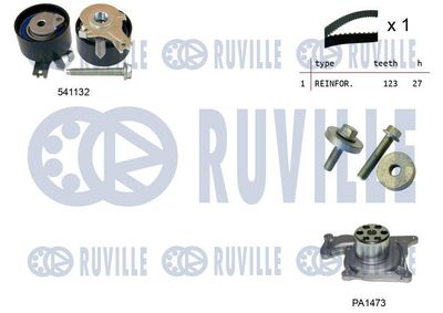 WASSERPUMPE + ZAHNRIEMENSATZ