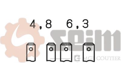 COMUTATOR LAMPA MARSALIER SEIM FR82 1