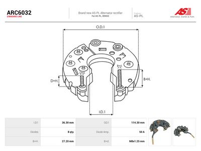 Likriktare, generator AS-PL ARC6032