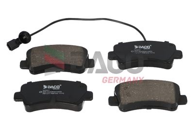 Комплект тормозных колодок, дисковый тормоз DACO Germany 323027 для NISSAN NV400