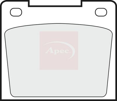 APEC Brake Pad Set, disc brake PAD538