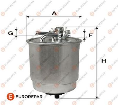 EUROREPAR E148105 Топливный фильтр  для SEAT ALHAMBRA (Сеат Алхамбра)