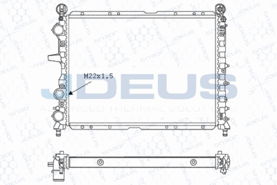 RADIATOR RACIRE MOTOR JDEUS M0110230