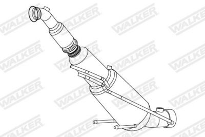 RUß-/PARTIKELFILTER ABGASANLAGE WALKER 73383 1