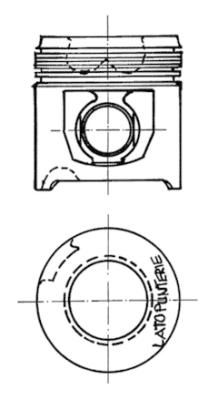 Zuiger (diameter 104mm, STD)