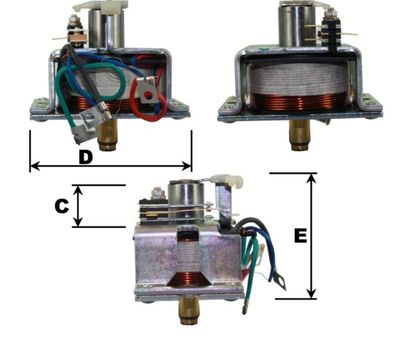 GM Solenoidinis jungiklis, starteris