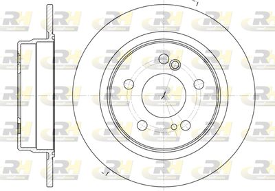 ROADHOUSE 6270.00 Тормозные диски для CHRYSLER CROSSFIRE