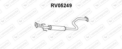 Предглушитель выхлопных газов VENEPORTE RV05249 для ROVER 45