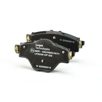 BREMSBELAGSATZ SCHEIBENBREMSE DELPHI LP2509 4