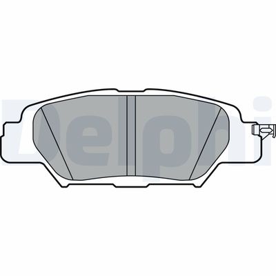 Brake Pad Set, disc brake LP3394