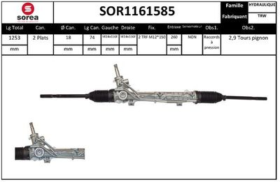 LENKGETRIEBE EAI SOR1161585