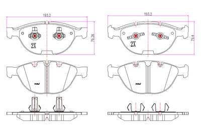 SET PLACUTE FRANA FRANA DISC BOGAP B8210218 1